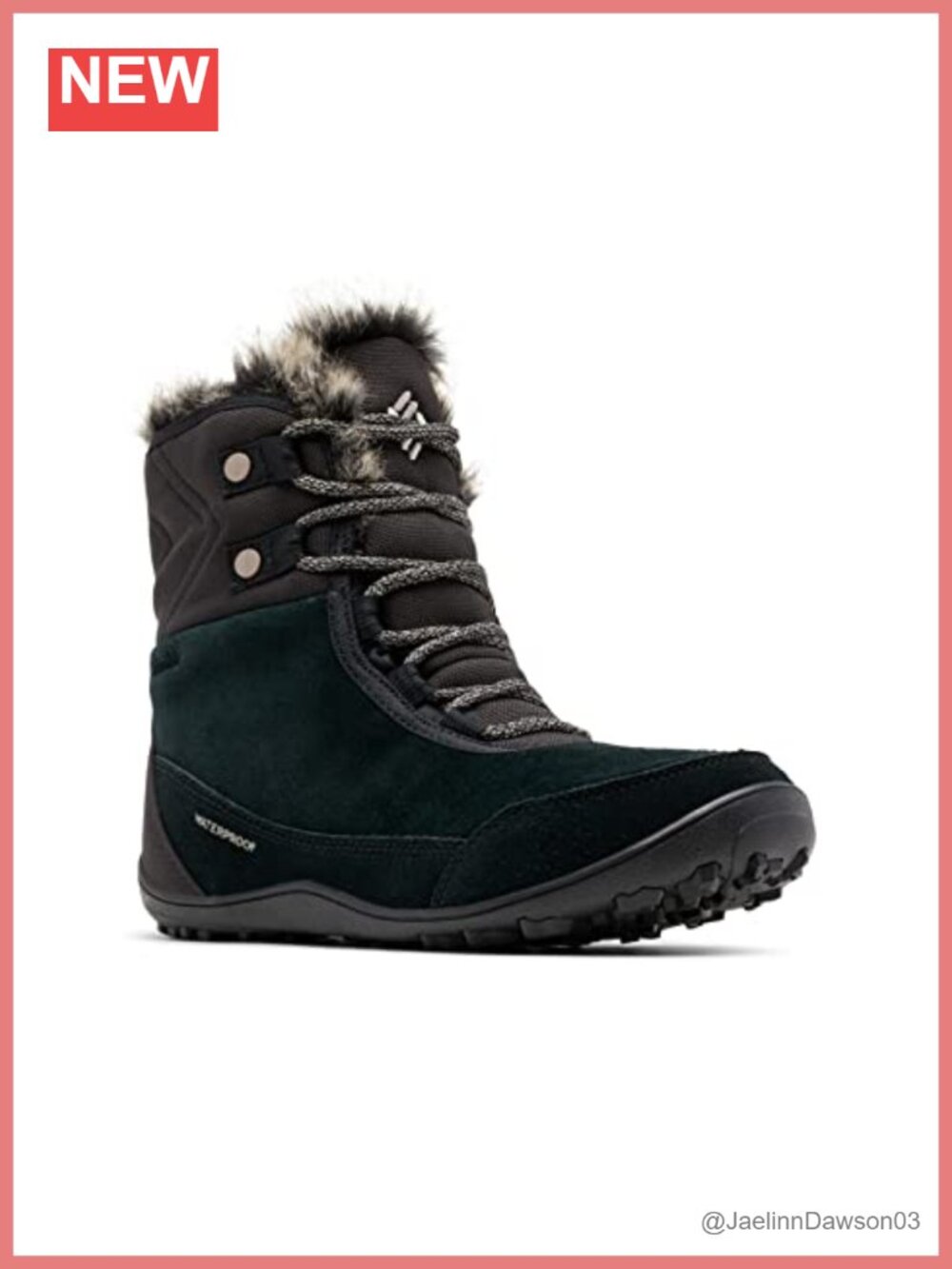 Columbia Women's Minx Shorty Leather Snow Boots Ankle Boots Waterproof
